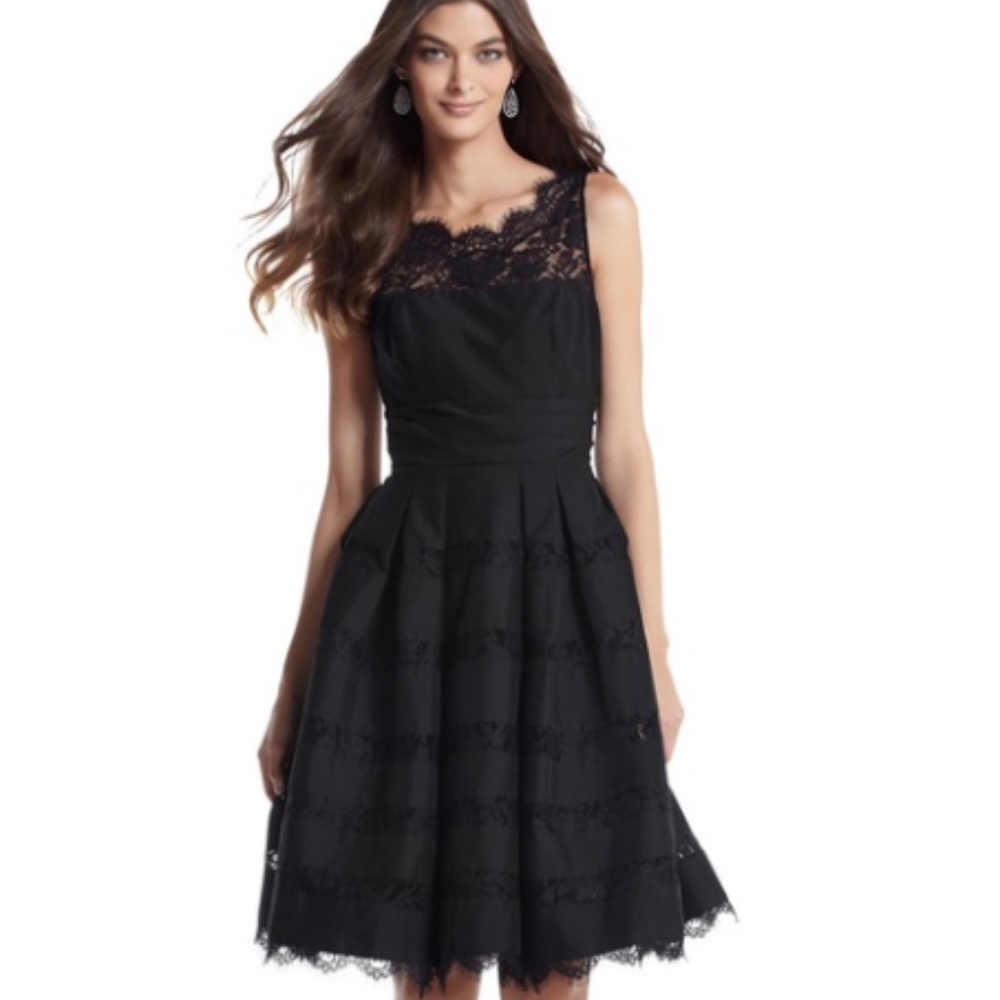 White House Black Market black semi formal dress